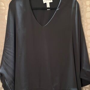 Joseph Ribkoff Black Blouse- size 12